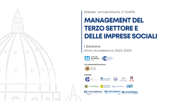 Master II Livello: MANAGEMENT DEL TERZO SETTORE E DELLE IMPRESE SOCIALI (A.A. 2022-2023)